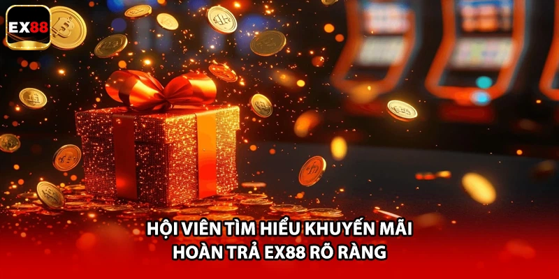Hội viên tìm hiểu khuyến mãi hoàn trả EX88 rõ ràng